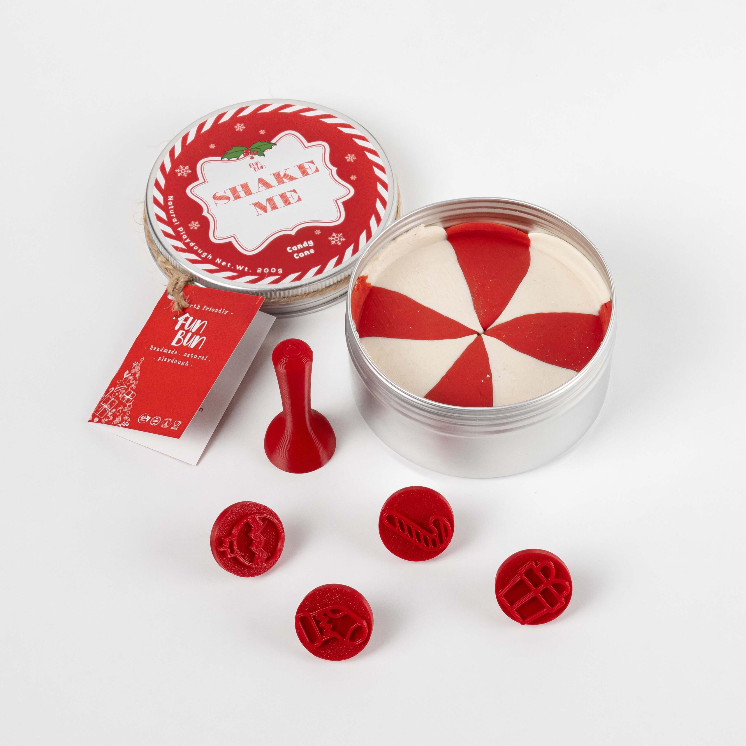 Candy Cane Playdough - Image 2