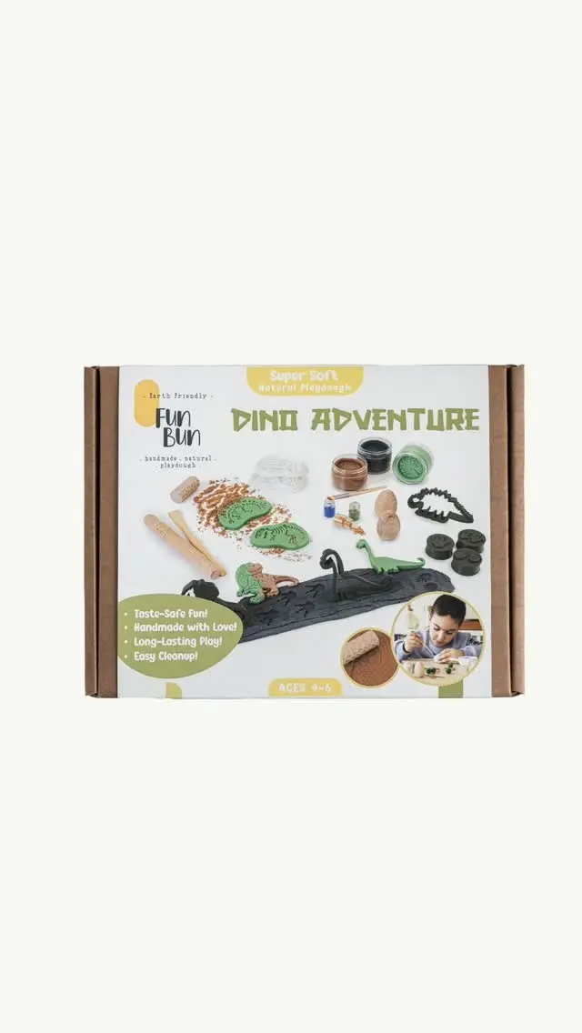 Unboxing our Dino Adventure kit – let’s see what’s inside! 🎉 You won’t believe all the fun waiting in here!

#dino #playdoughkit #kidsactivities #naturalplaydough #giftideas